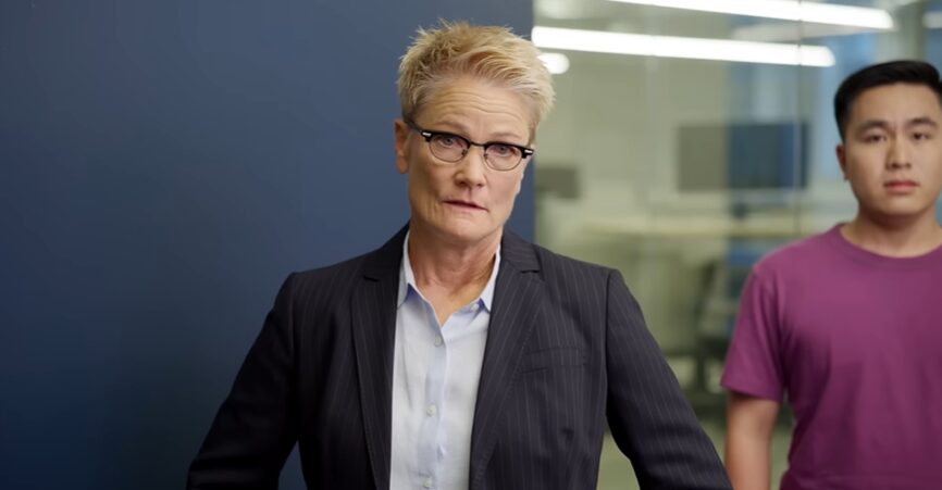 woman confused in an office for splunk commercial