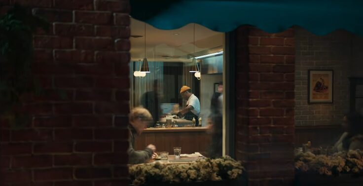 chef in a restaurant for Toast commercial